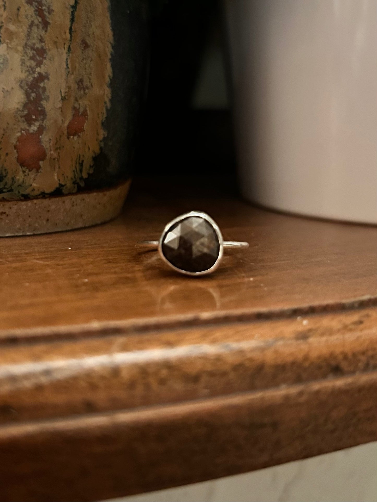 Chocolate Sapphire Ring