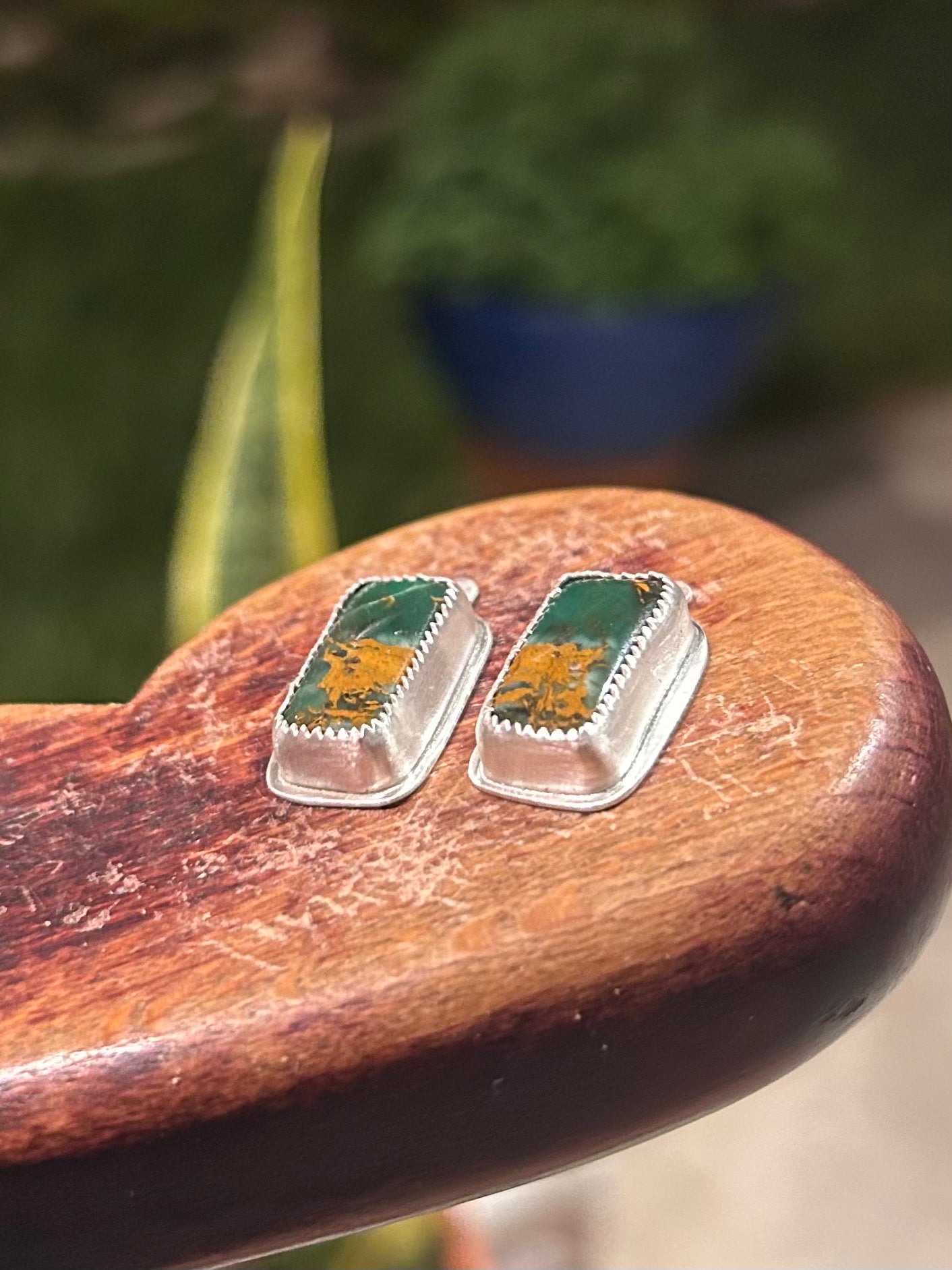 Australian Variscite Earrings