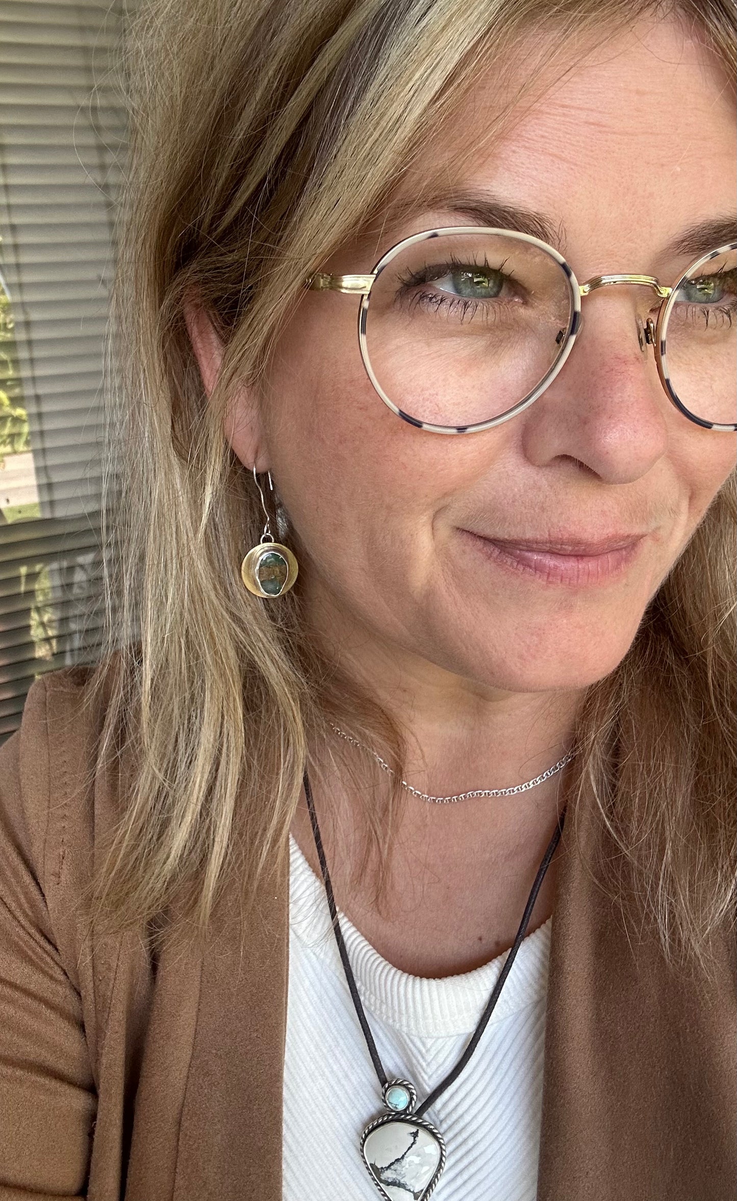 Gem Silica Earrings