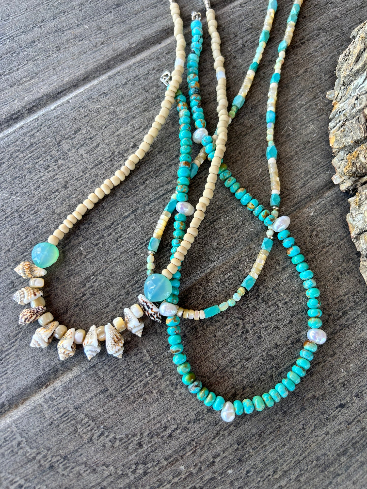 Shell π Necklace
