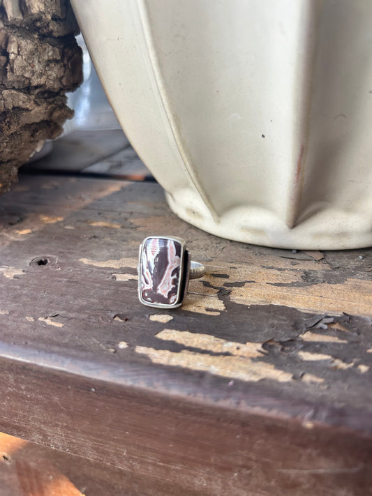 Dryhead Agate Ring