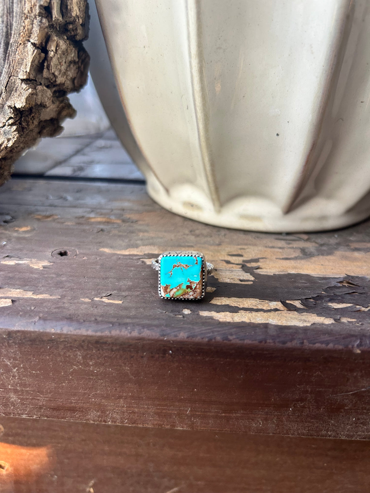 Square Peace Ring