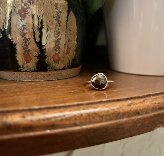 Chocolate Sapphire Ring