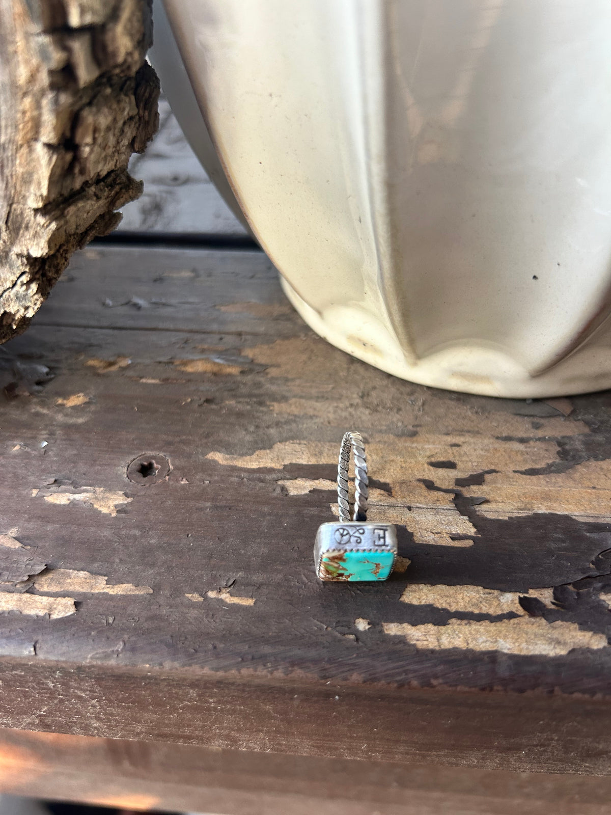 Square Peace Ring