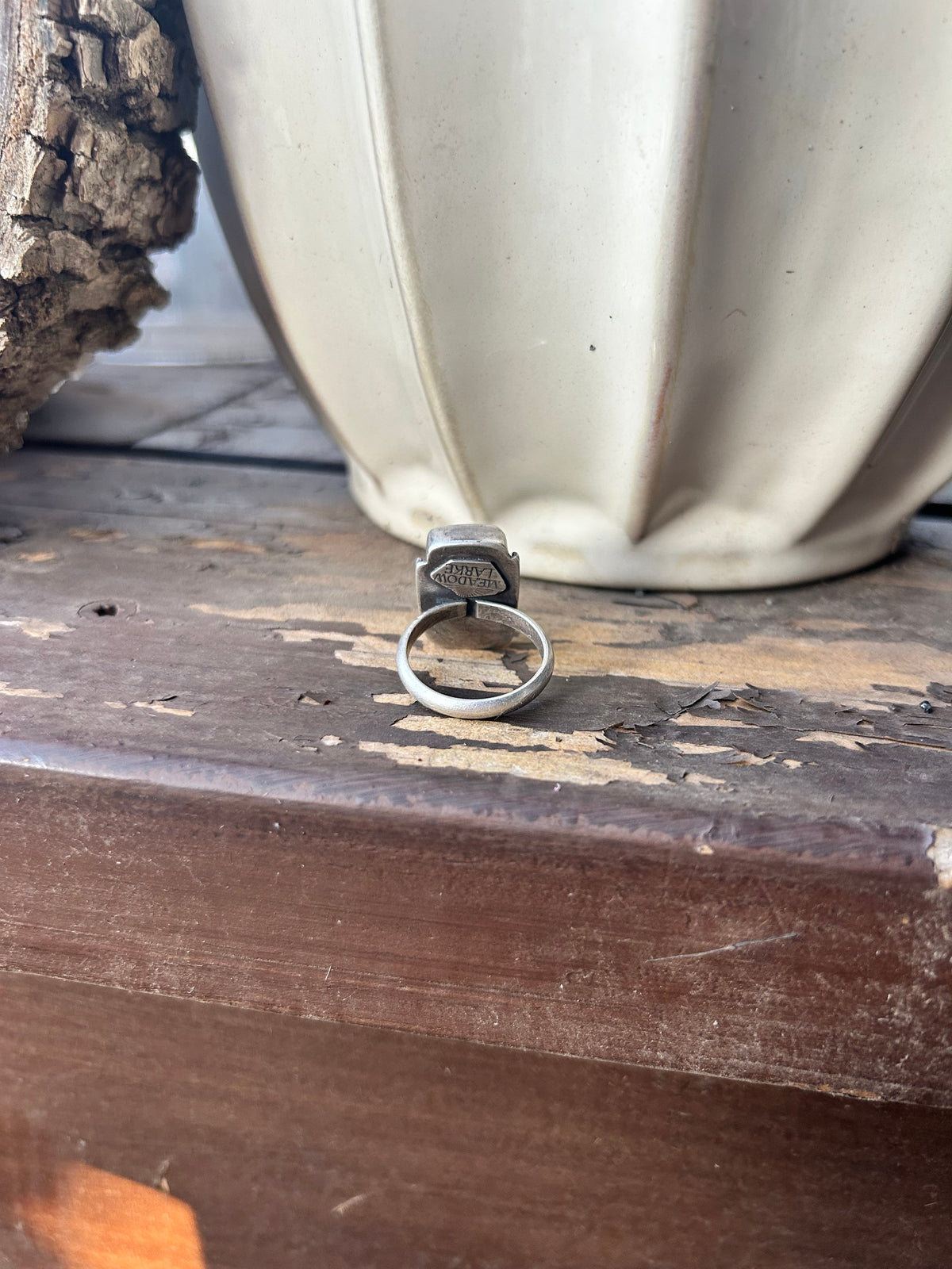 Dryhead Agate Ring