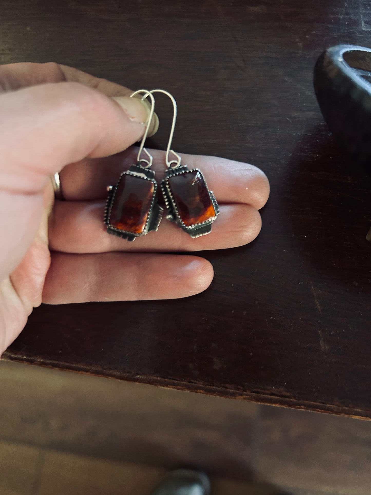 Spiny Oyster Earrings