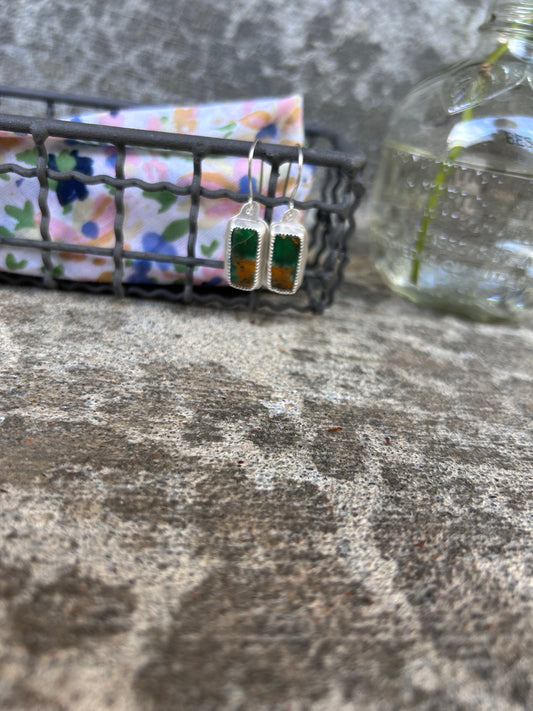 Australian Variscite Earrings