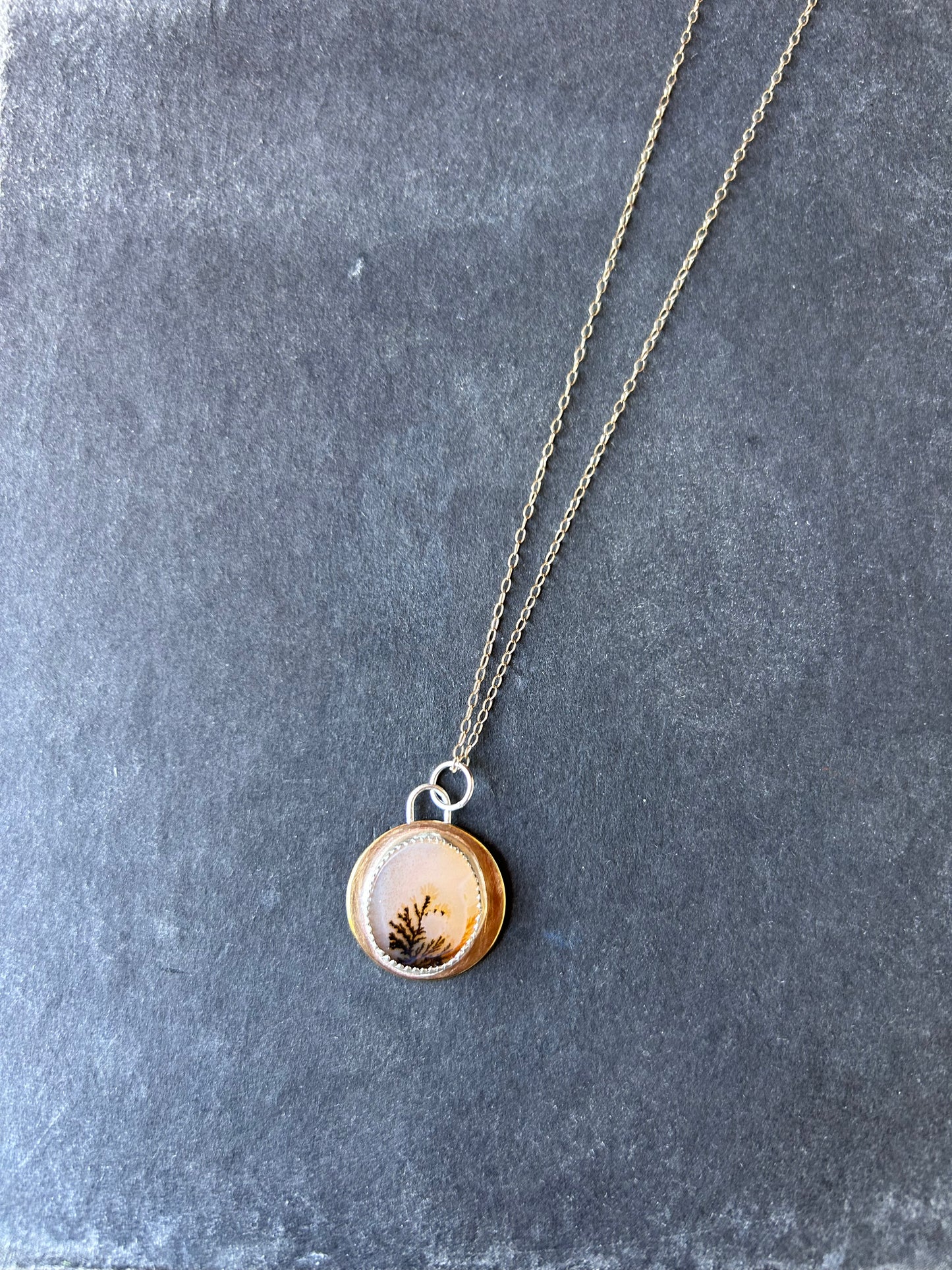 Dendritic Agate Necklace