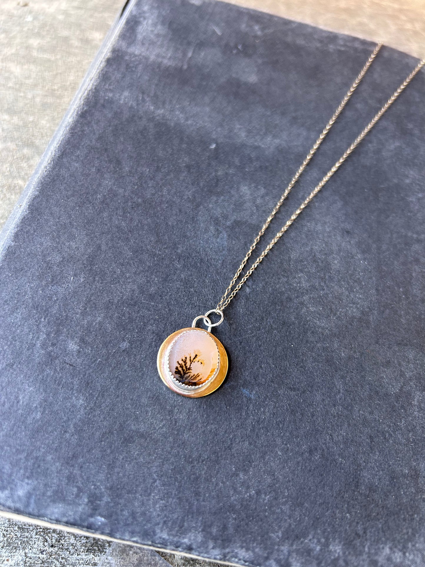 Dendritic Agate Necklace