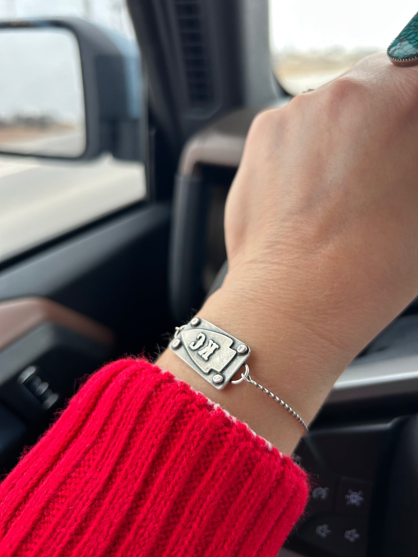 KC Chiefs Bracelet MTO