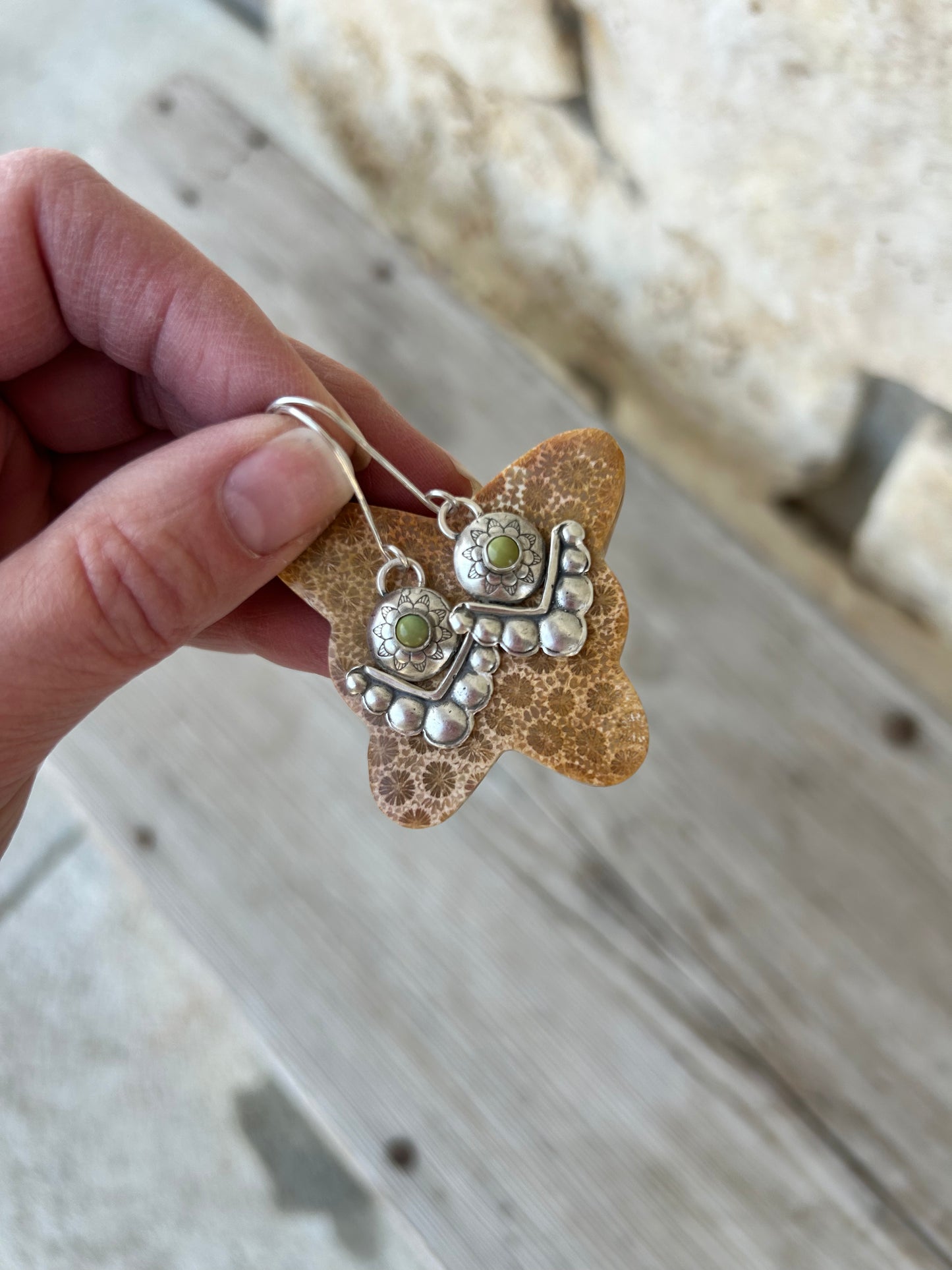 Mini Concho Earrings