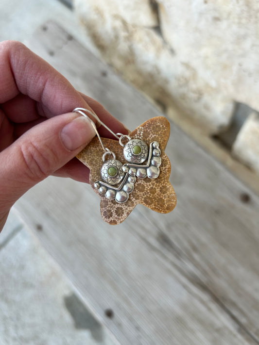 Mini Concho Earrings