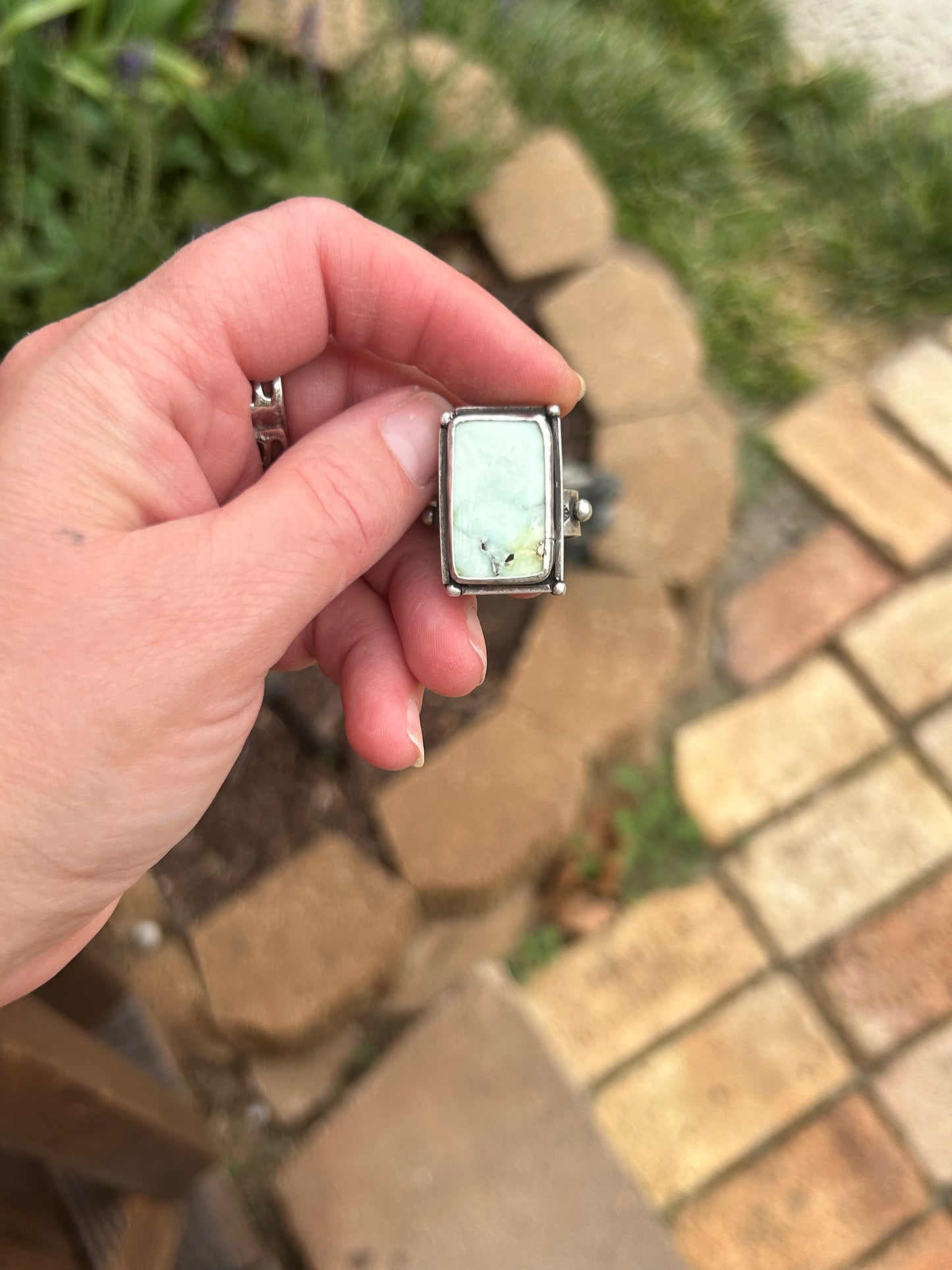 Rectangle Palomino Ring