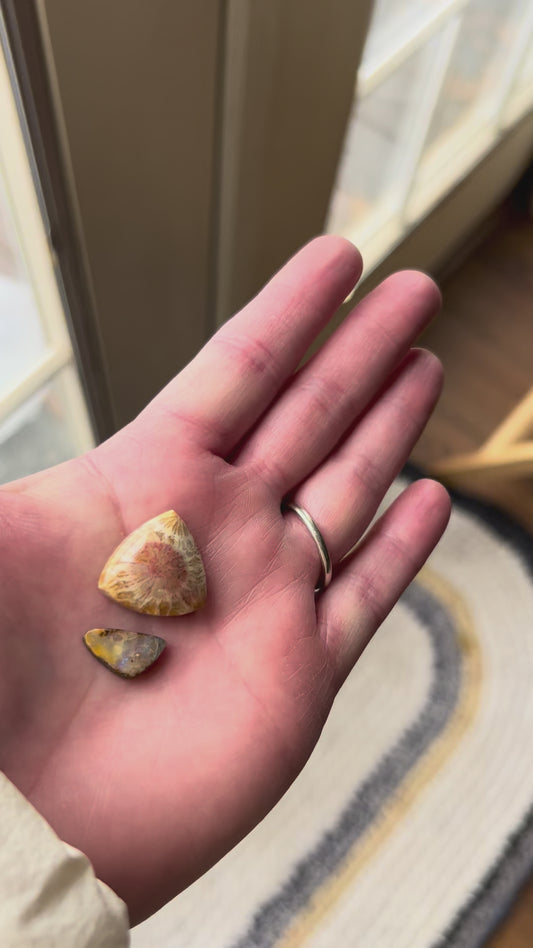 Custom Coral & Korait Opal